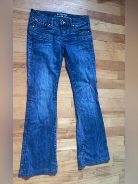 Parasuco Women's Dark Blue Flare Jeans